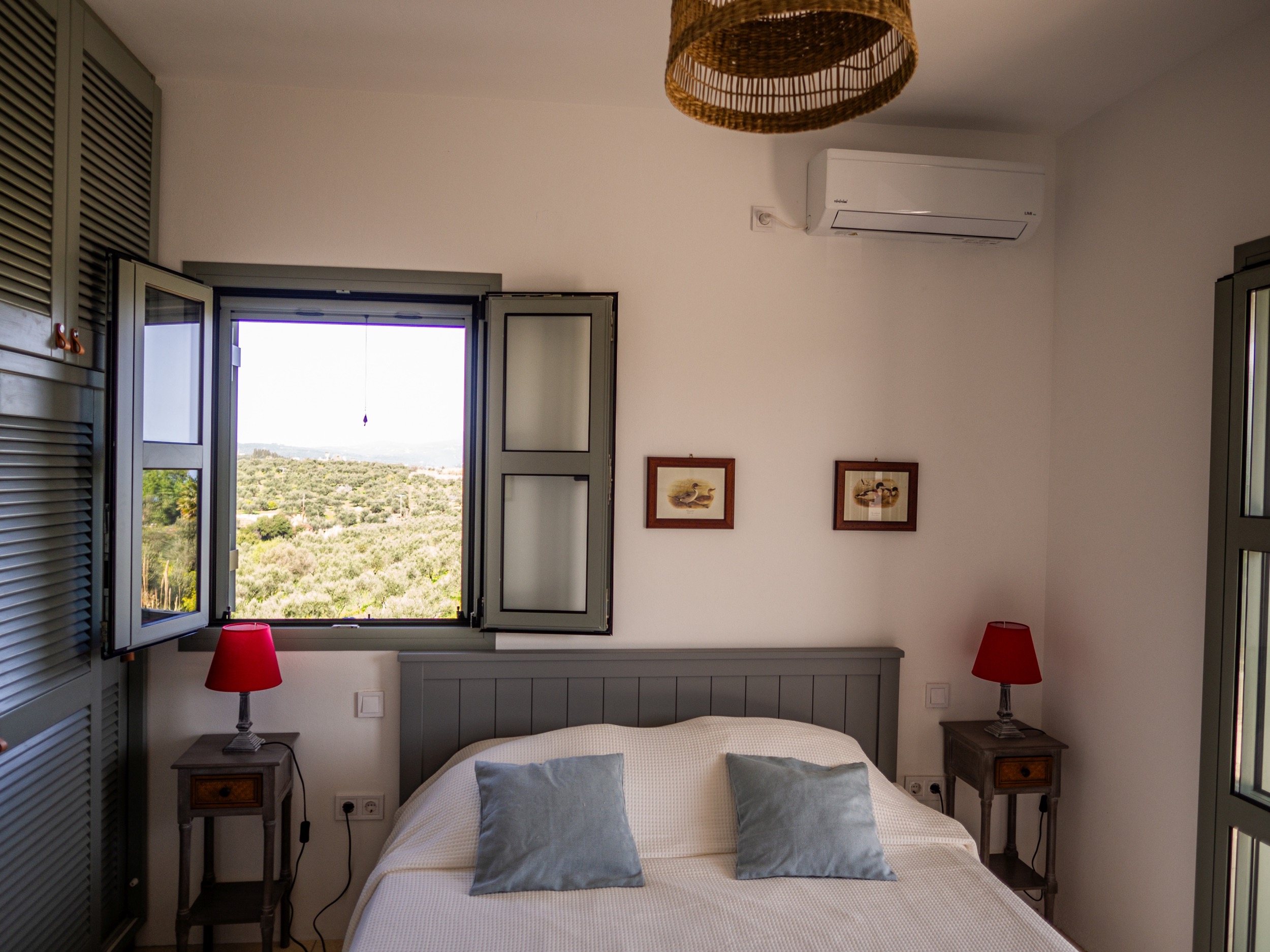 Schlaf und Badezimmer villa gerakada koroni peloponnes 15