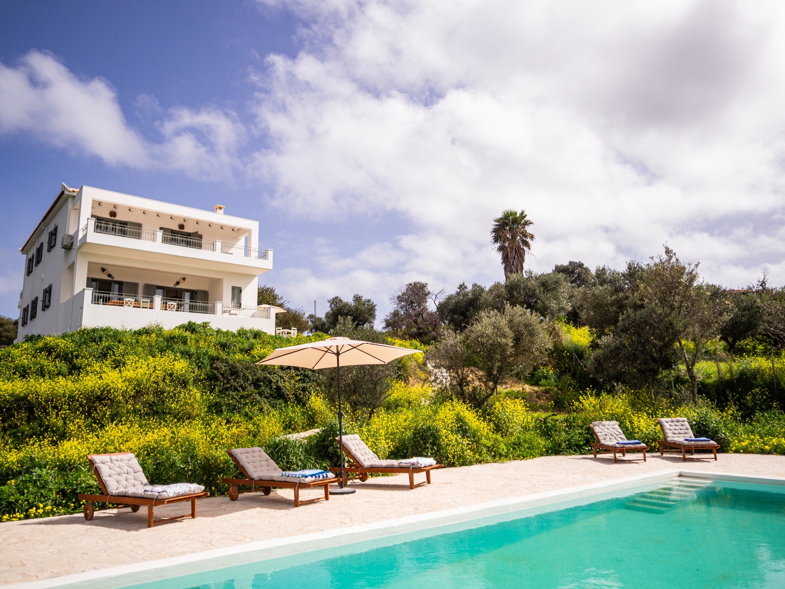 aussenbereich villa gerakada koroni peloponnes 10